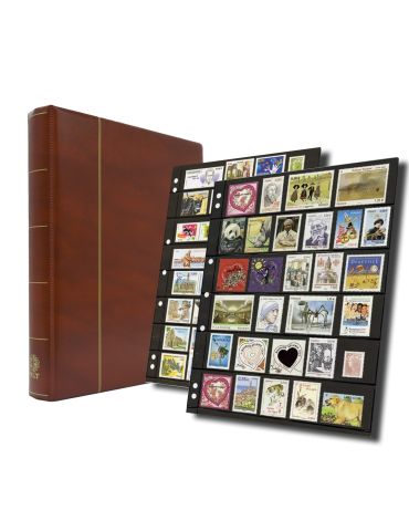 Album INITIA + 10 RECHARGES (Classeur à anneaux pour timbres)