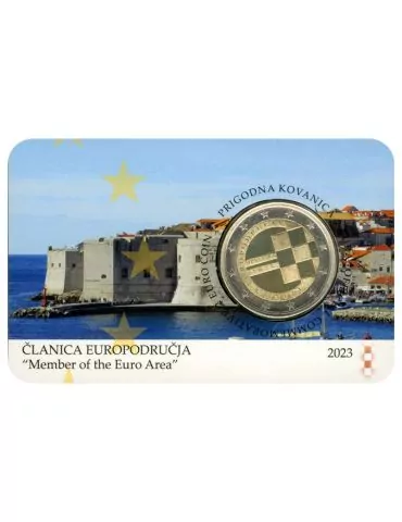 2 EURO COMMEMORATIVE 2023 : CROATIE (10 ans de l'adhésion à l'UE) 2