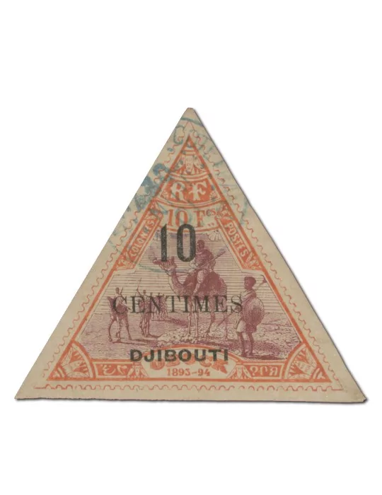 n° 33 obl. - Timbre COTE DES SOMALIS Poste