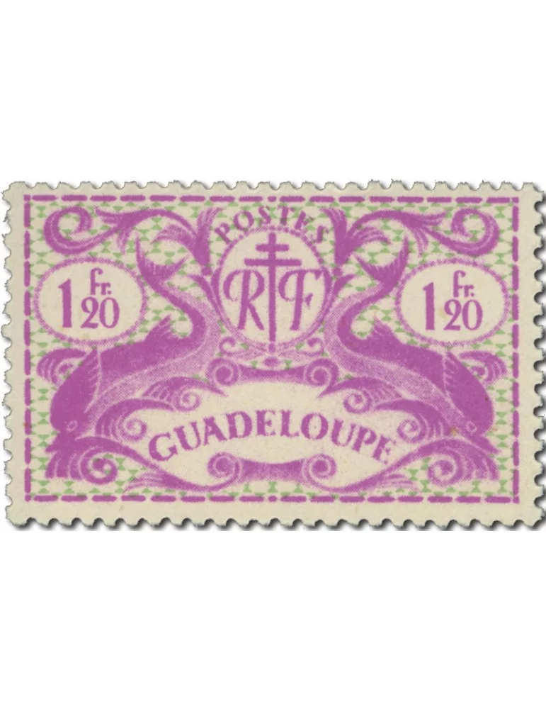 n° 178/196** - Timbre GUADELOUPE Poste
