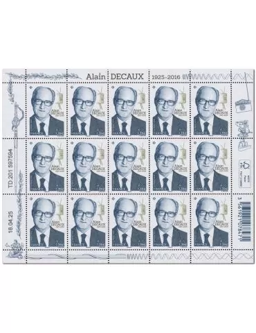 n° F193 - Timbre France Feuillets de France (n° 5890)