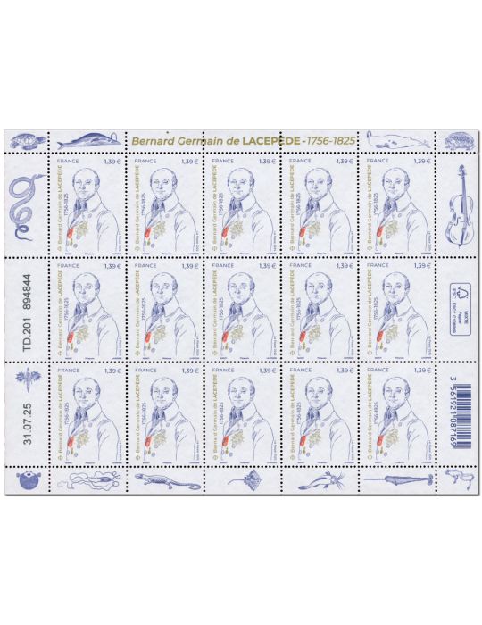 n° F199 - Timbre France Feuillets de France (n° 5903)