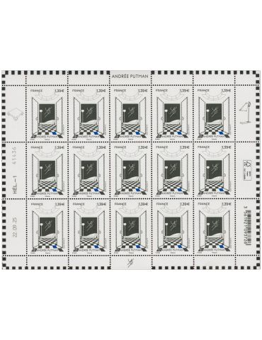 n° F204 - Timbre France Feuillets de France (n° 5916)