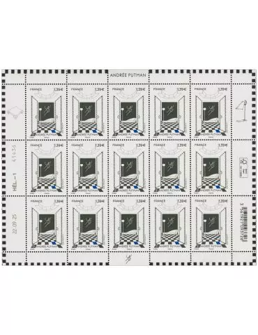 n° F204 - Timbre France Feuillets de France (n° 5916)