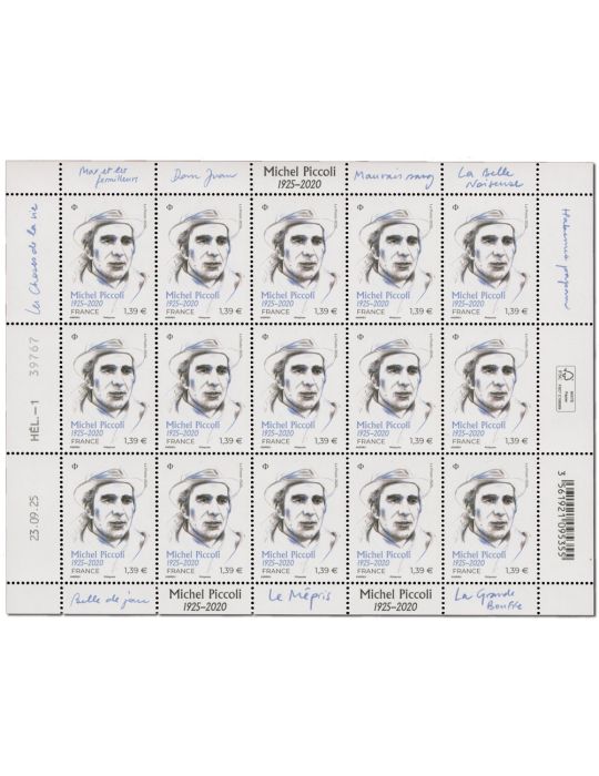 n° F208 - Timbre France Feuillets de France (n° 5945)