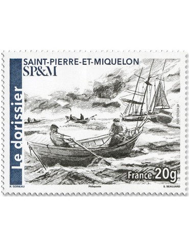 n° 1368 - Timbre Saint-Pierre et Miquelon Poste (LE DORISSIER - 12 25 060)