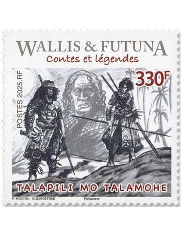 n° 1009 - Timbre WALLIS & FUTUNA Poste (CONTES ET LÉGENDES)