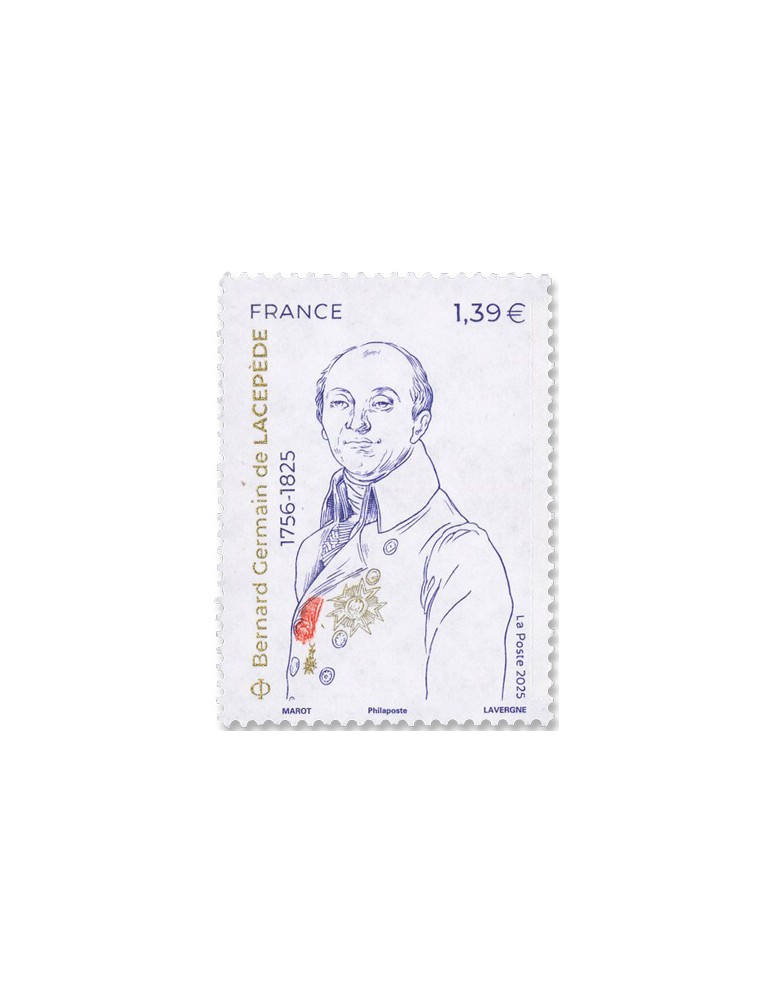 n° 5903 - Timbre FRANCE Poste (BERNARD GERMAIN DE LACEPEDE)