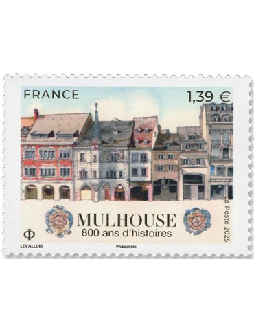 n° 5916 - Timbre FRANCE Poste (MULHOUSE, 800 ANS D'HISTOIRES)