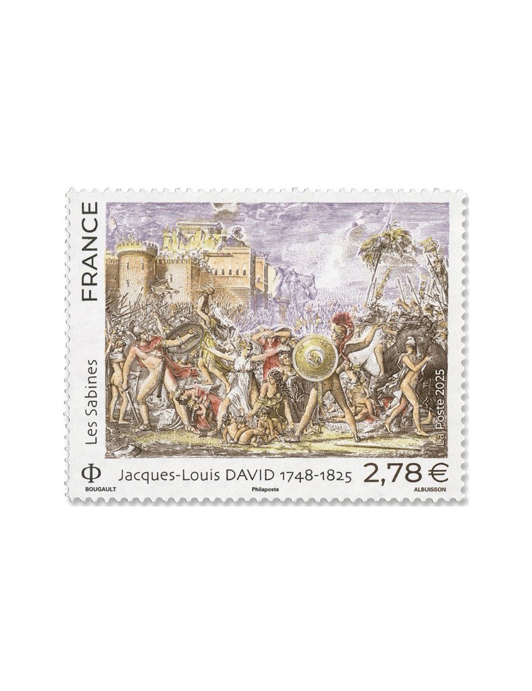 n° 5942 - Timbre France Poste (LES SABINES - 11 25 054)