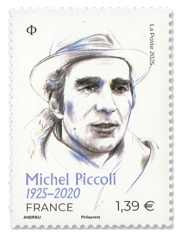 n° 5945 - Timbre France Poste (MICHEL PICCOLI - 11 25 001)