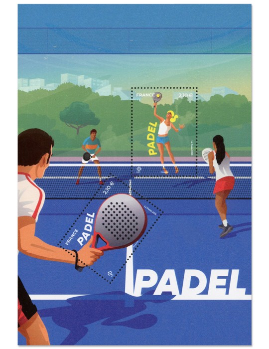 n° F5895 - Timbre FRANCE Poste (PADEL)