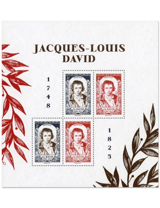 n° F5924 - Timbre FRANCE Poste (BLOC JACQUES LOUIS DAVID)