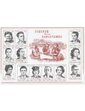 n° F5930 - Timbre France Poste (BLOCS FIGURES DE LA RESISTANCE - 11 25 106)