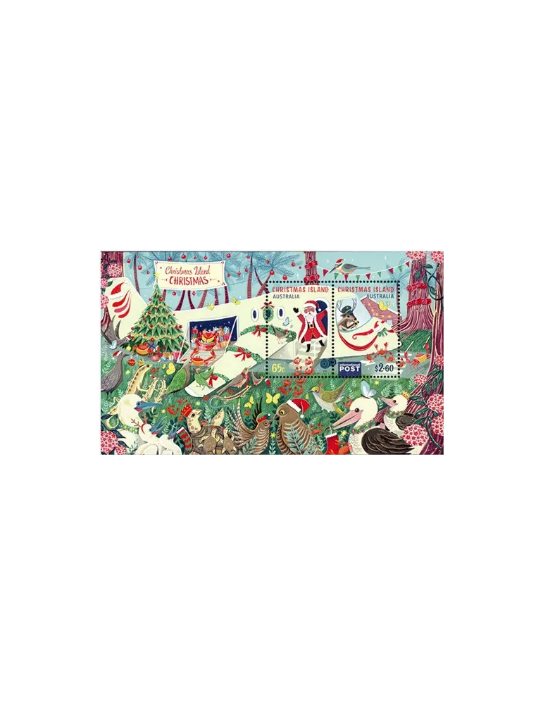 n° 78 - Timbre CHRISTMAS (ILE) Blocs et feuillets