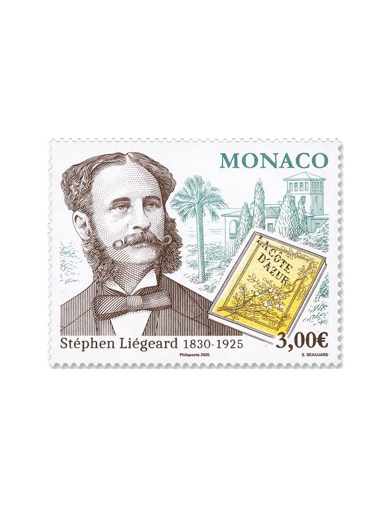 n° 3511 - Timbre MONACO Poste (100 ANS DE LA DISPARITION DE STEPHEN LIEGARD - 14 25 428)