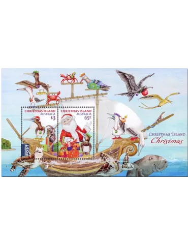 n° 81 - Timbre CHRISTMAS (ILE) Blocs et feuillets