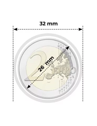 CAPSULES : 26 mm - POUR 2 EUROS