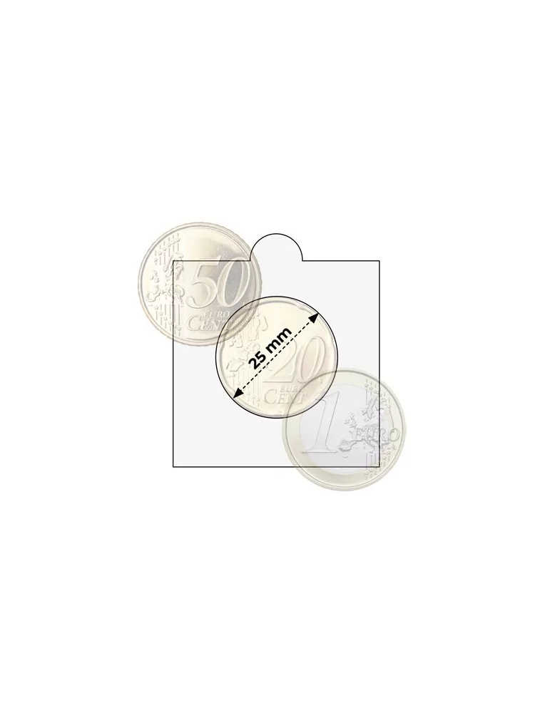 ETUIS DE PROTECTION : 25 mm - À AGRAFER