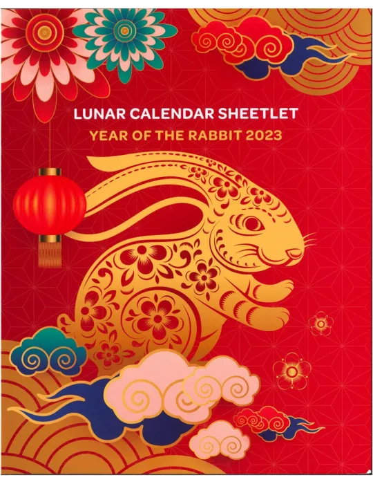 n° 9 (la pochette) - Timbre CHRISTMAS (ILE) VIII - Carnets et ouvrages de luxe