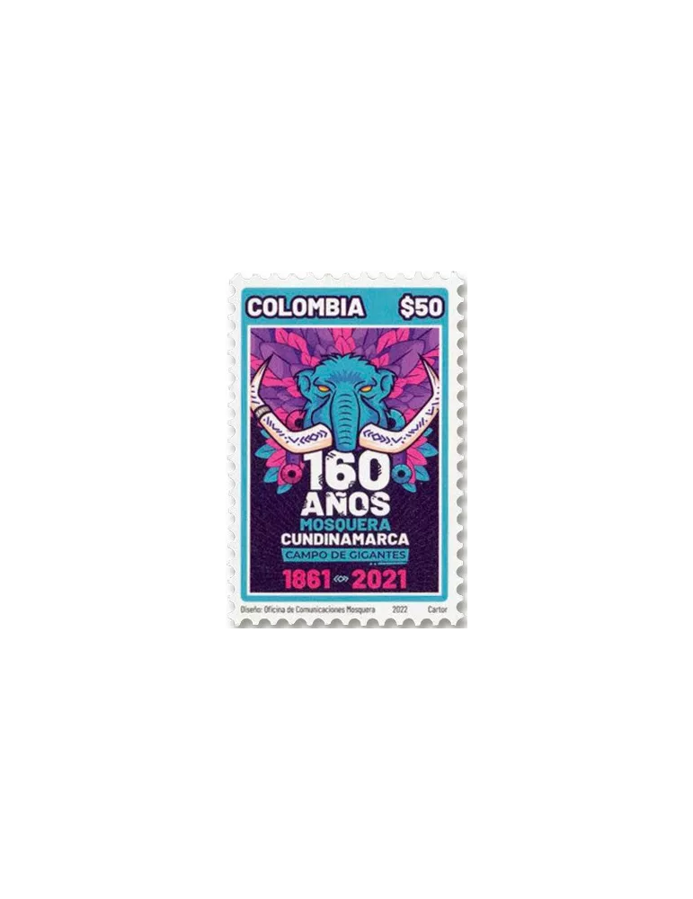 n° 2549 - Timbre COLOMBIE Poste