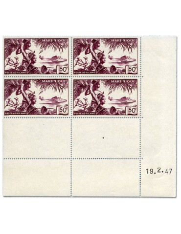 n° 13/15** - Timbre MARTINIQUE Poste Aerienne 2