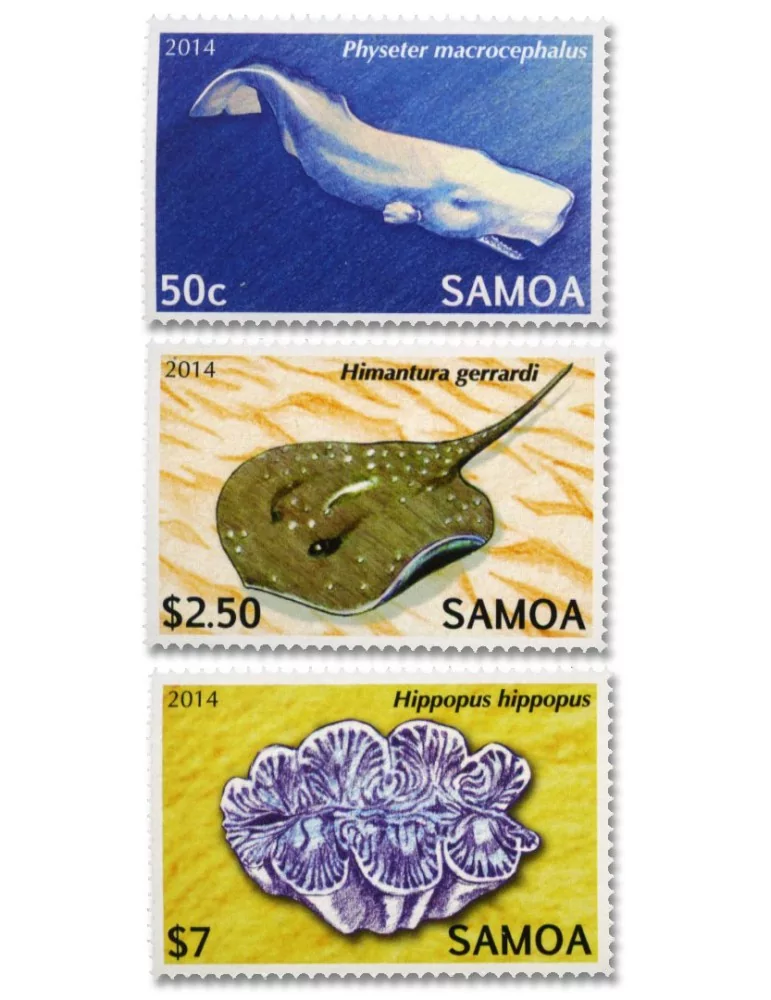 n° 1107/1118** - Timbre SAMOA Poste