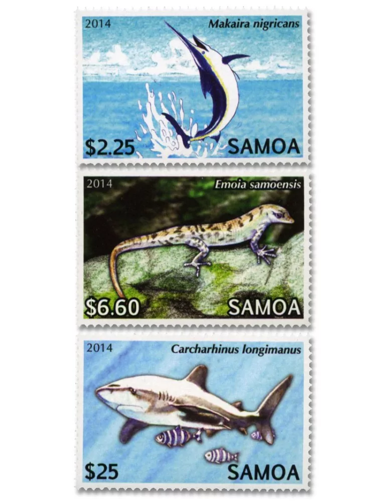 n° 1107/1118** - Timbre SAMOA Poste