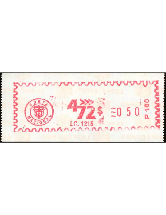 n° 3 - Timbre COLOMBIE Timbres de distributeurs