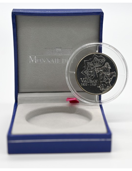 FRANCE : Monnaie 1/4 Euro VAUBAN (2007)