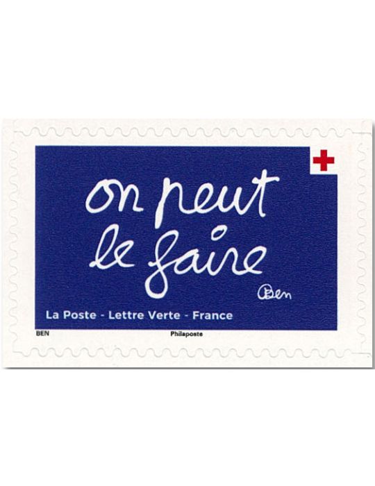 n° 2065 - Timbre France Carnets Croix-Rouge (2021) (BC1979)