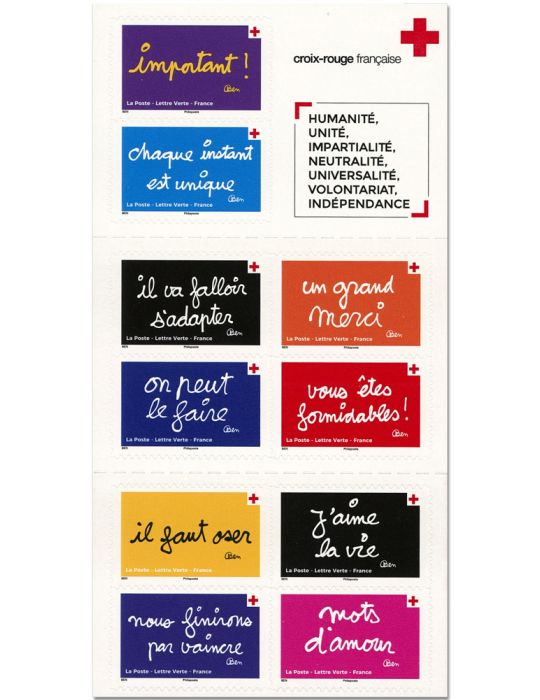 n° BC1979 - Timbre France Autoadhésifs (CROIX ROUGE)