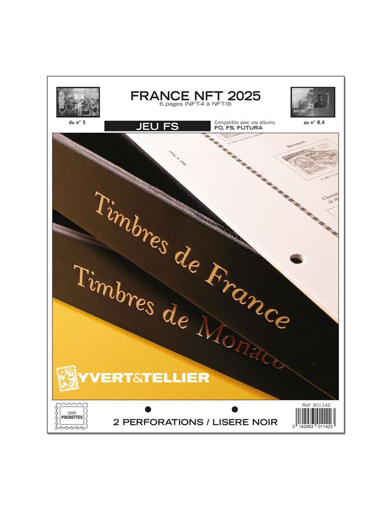 FRANCE NFT FS : 2025 - 2E SEMESTRE (JEUX SANS POCHETTES)
