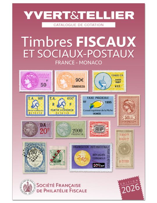 TIMBRES FISCAUX ET SOCIO-POSTAUX (Edition 2026)