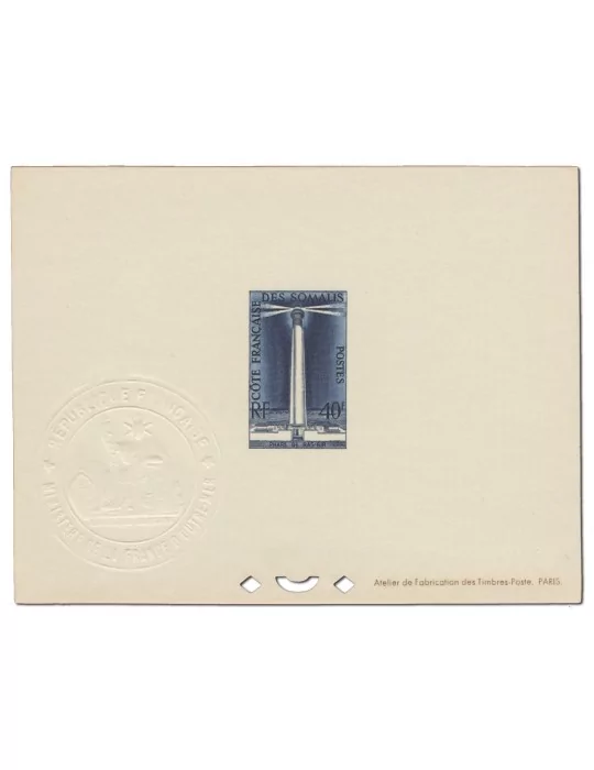 n° 286 - Timbre COTE DES SOMALIS Poste