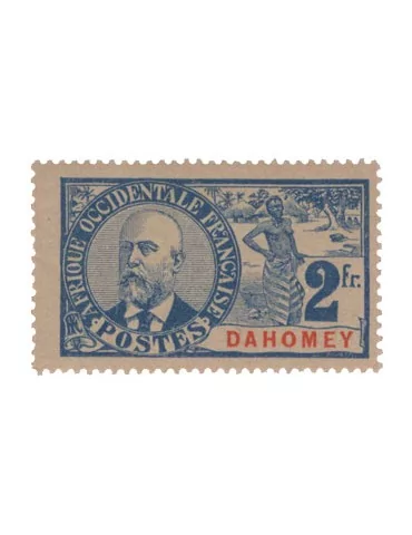 n° 31 - Timbre DAHOMEY Poste 2