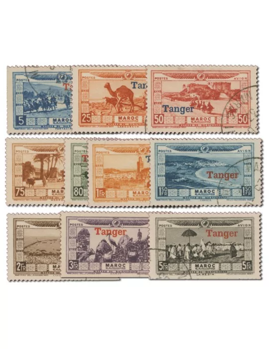 n° 22/31 obl. - Timbre MAROC Poste Aerienne