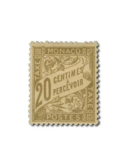 n° 18/26* - Timbre MONACO Taxe