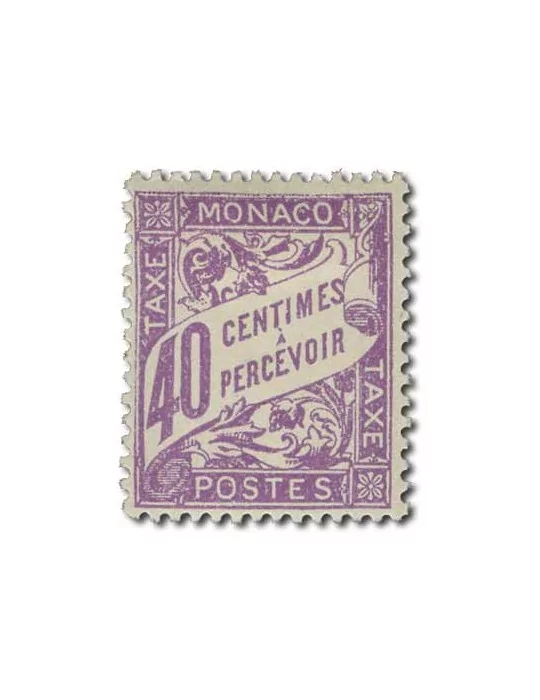 n° 18/26* - Timbre MONACO Taxe