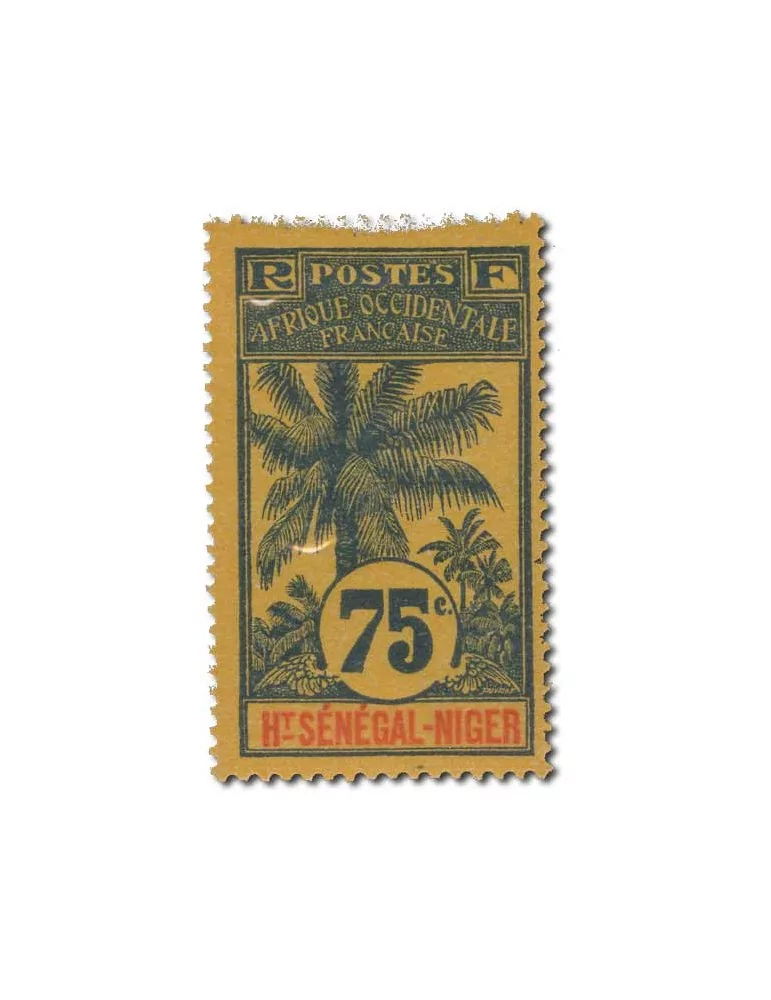 n° 1/17* - Timbre HAUT SENEGAL ET NIGER Poste