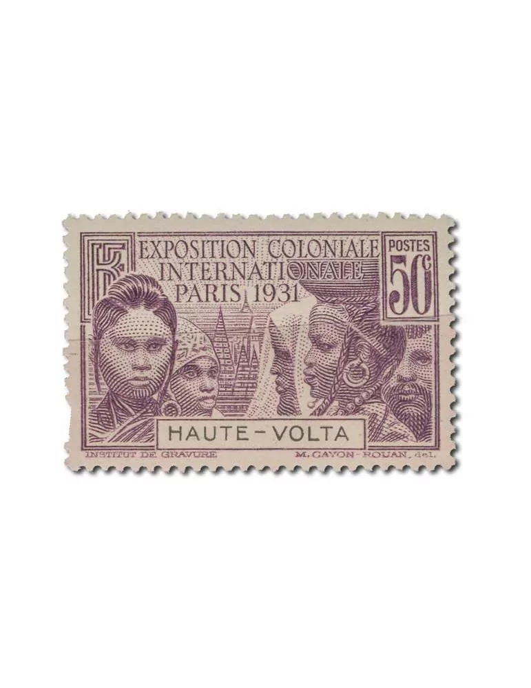 n° 66/69** - Timbre HAUTE VOLTA Poste