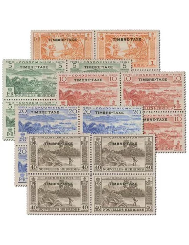 n° 26/30** - Timbre NOUVELLES HEBRIDES Taxe