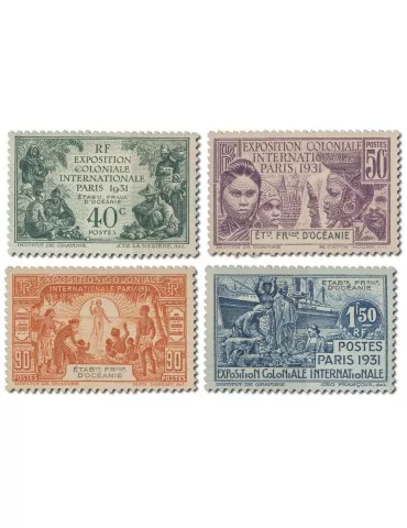 n° 80/83* - Timbre OCEANIE Poste