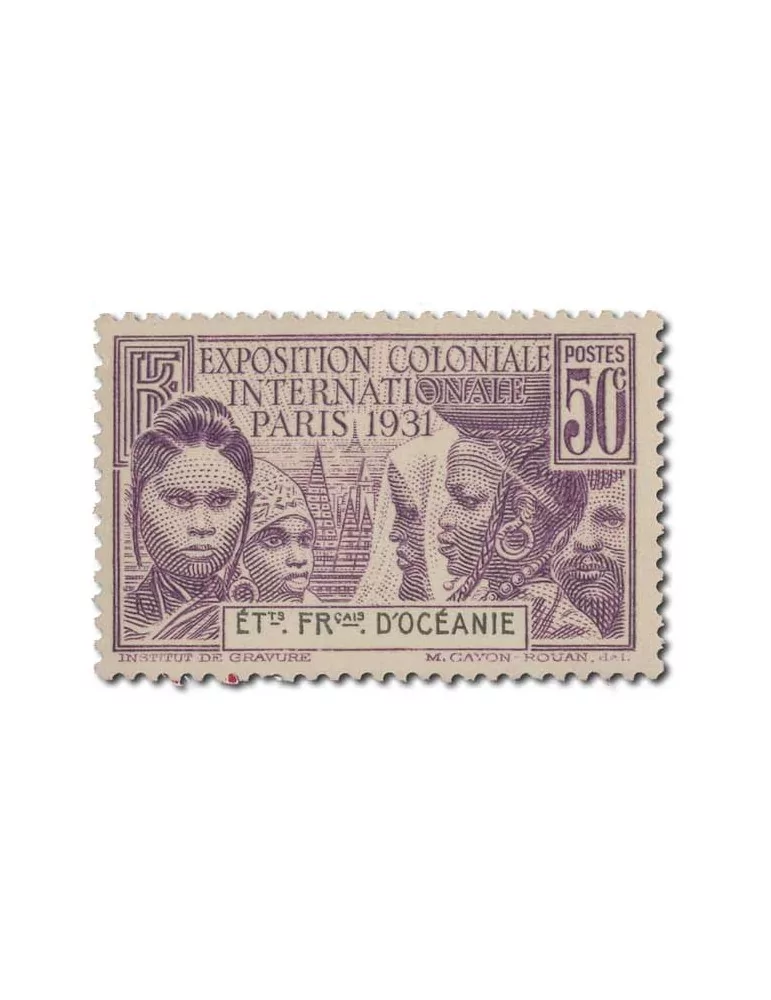 n° 80/83* - Timbre OCEANIE Poste