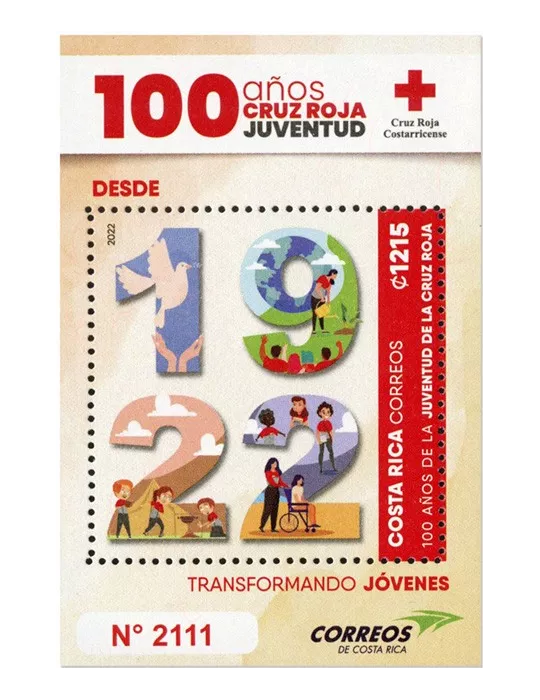 n° 91 - Timbre COSTA RICA Blocs et feuillets