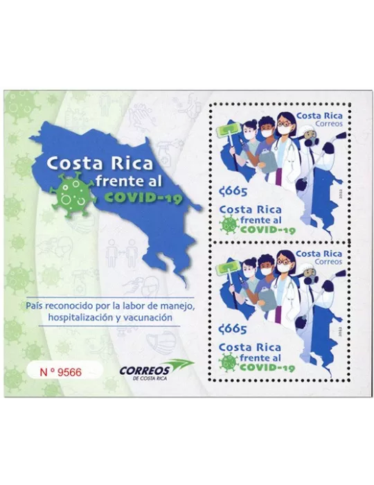 n° 96 - Timbre COSTA RICA Blocs et feuillets