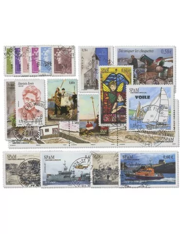 n° 991/1023 obl. - Timbre SAINT-PIERRE ET MIQUELON Poste