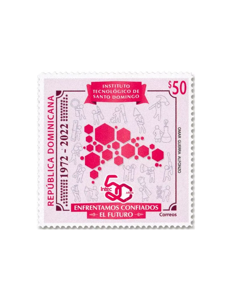 n° 2282 - Timbre DOMINICAINE Poste