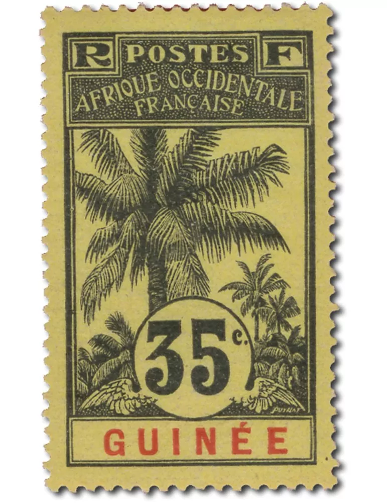 n° 33/47* - Timbre GUINEE Poste