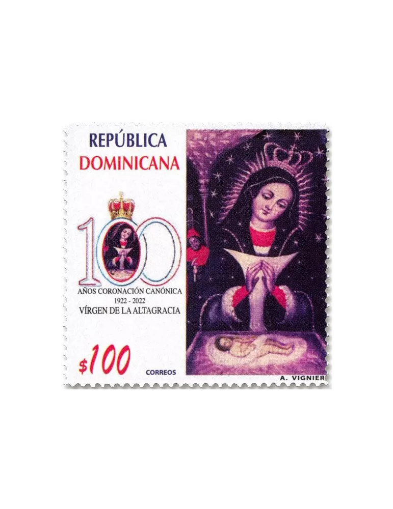 n° 2283 - Timbre DOMINICAINE Poste